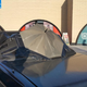Illustration for article titled This DIY Convertible Top Fix Looks Like Mary Poppins Died In A Mercedes